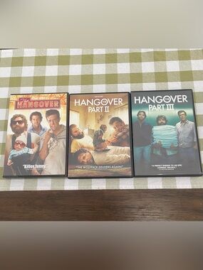 The Hangover Part I. II. And III DVD - Comedy Movie